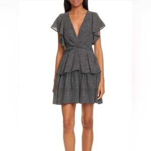 A.L.C. - Viera Print Silk Minidress